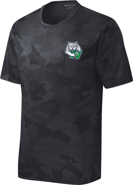 Woodbridge Wolfpack Youth CamoHex Tee